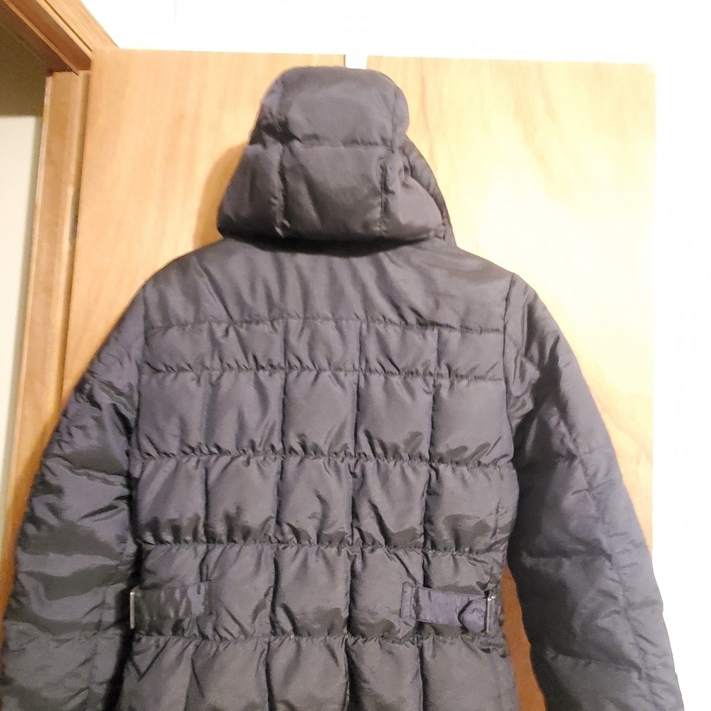 Eddie Bauer Womens Med. Down Jacket. Black. Puffer. Full Zip - Picture 10 of 15